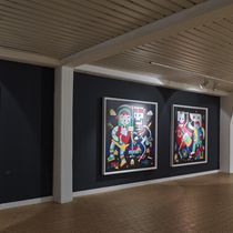 (2016-12) Ausstellungsbau für Doppeldenk - Ausstellung Totentanz 12