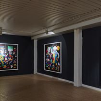 (2016-12) Ausstellungsbau für Doppeldenk - Ausstellung Totentanz 13