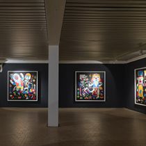 (2016-12) Ausstellungsbau für Doppeldenk - Ausstellung Totentanz 16