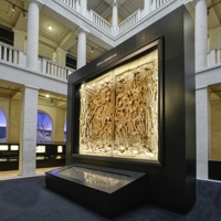 Landesmuseum für Vorgeschichte, Halle/Saale: Sonderausstellung Krieg - eine archäologische Spurensuche
